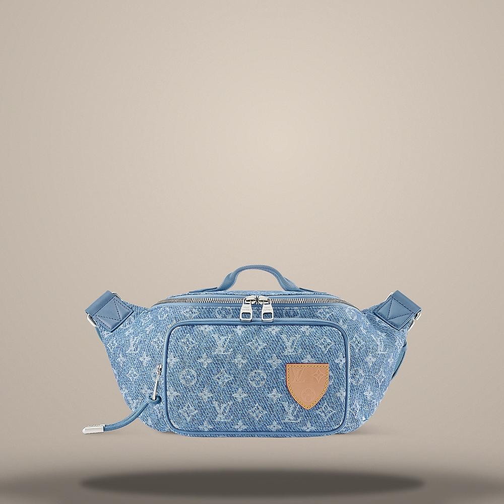 Louis Vuitton Rush Bum Bag XL Blue Crossbody Bag M26912