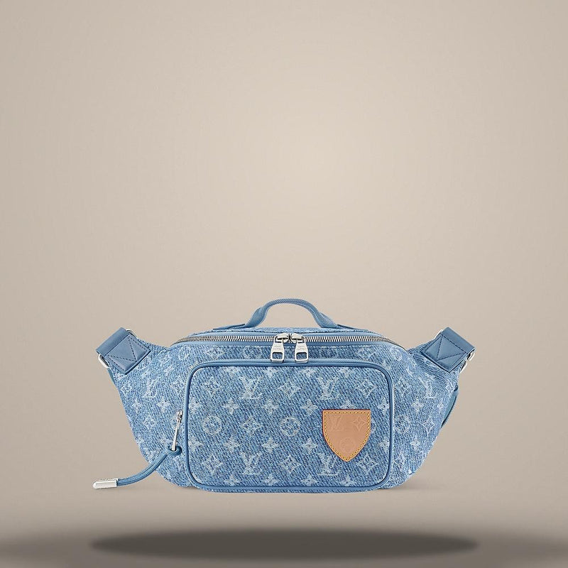 Louis Vuitton Rush Bum Bag XL Blue Crossbody Bag M26912