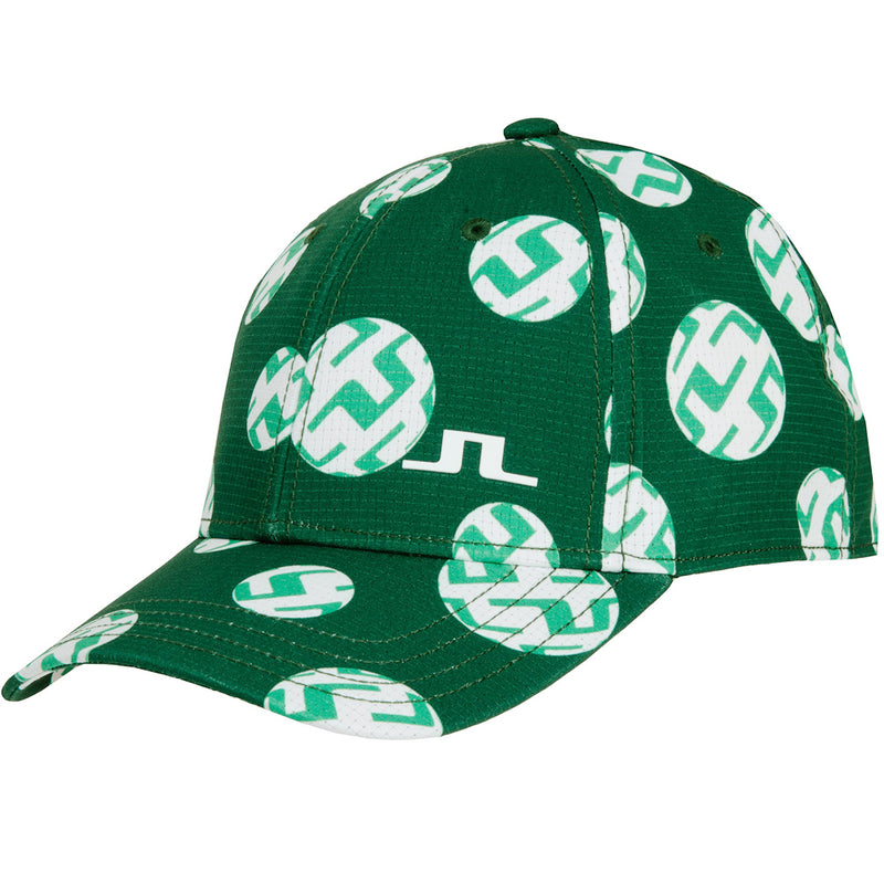 J LINDEBERG Collin Printed Golf Cap Navy