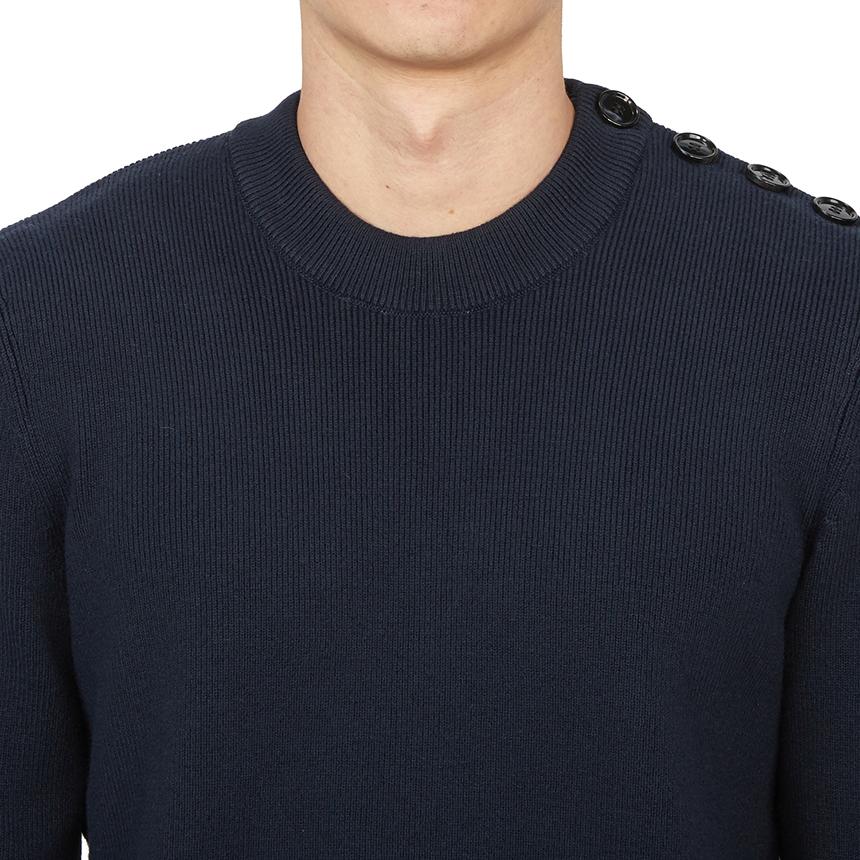 AMI Men’s Crewneck Knit Sweater HKS039 KN0055 4011