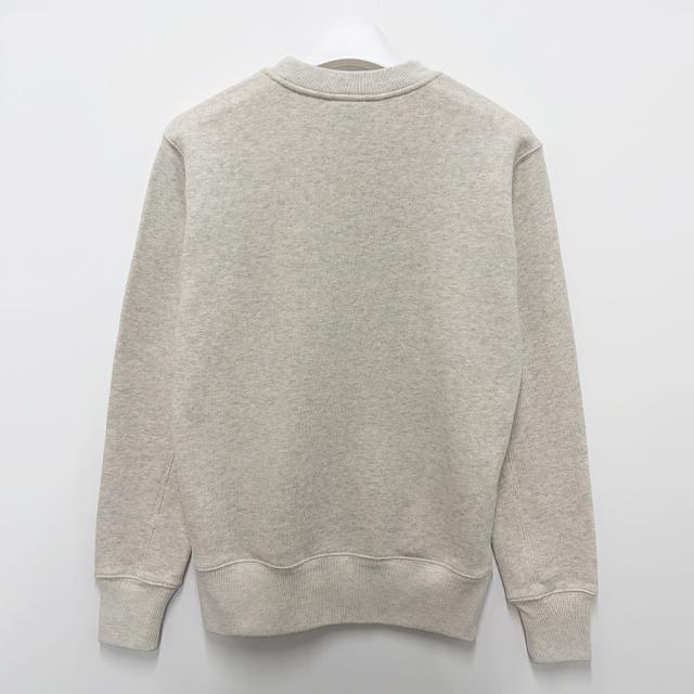 AUTRY x Maison Kitsuné Logo Appliqué Sweatshirt Melange Beige