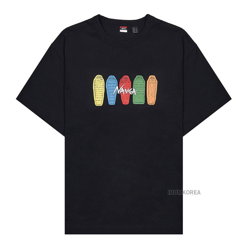 NANGA Men’s Hybrid T-Shirt N2500 1M023 Z BLK