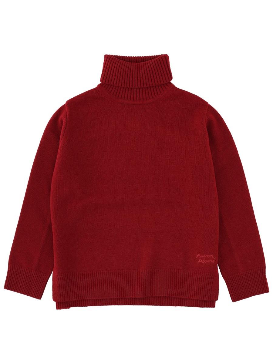 Maison Kitsune Cotton Crewneck Sweatshirt Women’s Beige