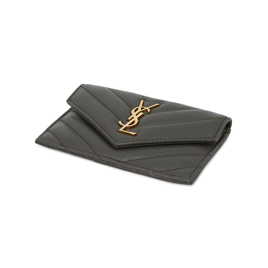Saint Laurent Cassandra Fragment Women’s Card Holder Wallet 612808 AAA44 1997
