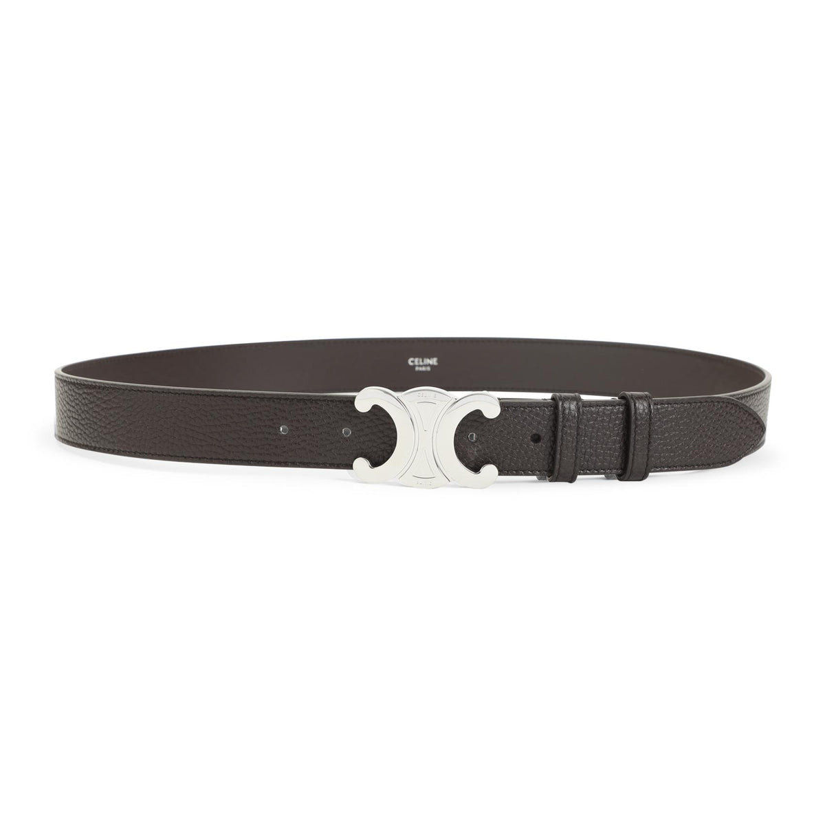 CELINE Leather Belt Black Men’s Accessory
