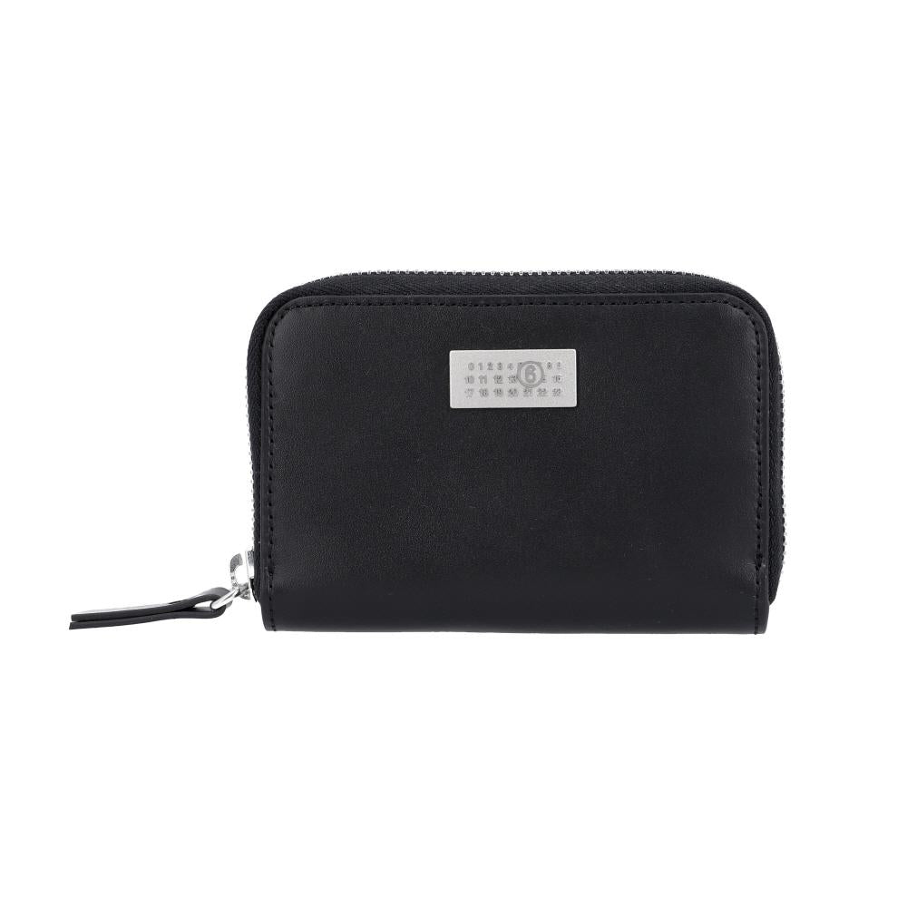 Maison Margiela Number Logo Metal Patch Card Holder Wa SA5UI0031 P8873 T8013 MM6