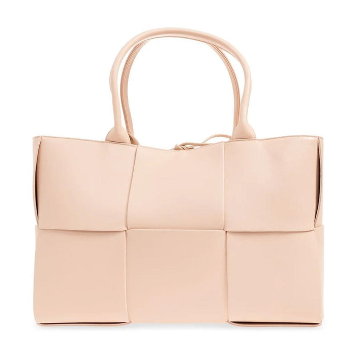 Bottega Veneta Arco Pink Leather Tote Bag