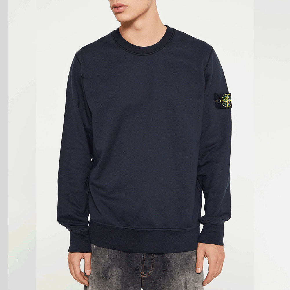 STONE ISLAND Men’s Cotton Sweatshirt 6100044 S0051 V0020