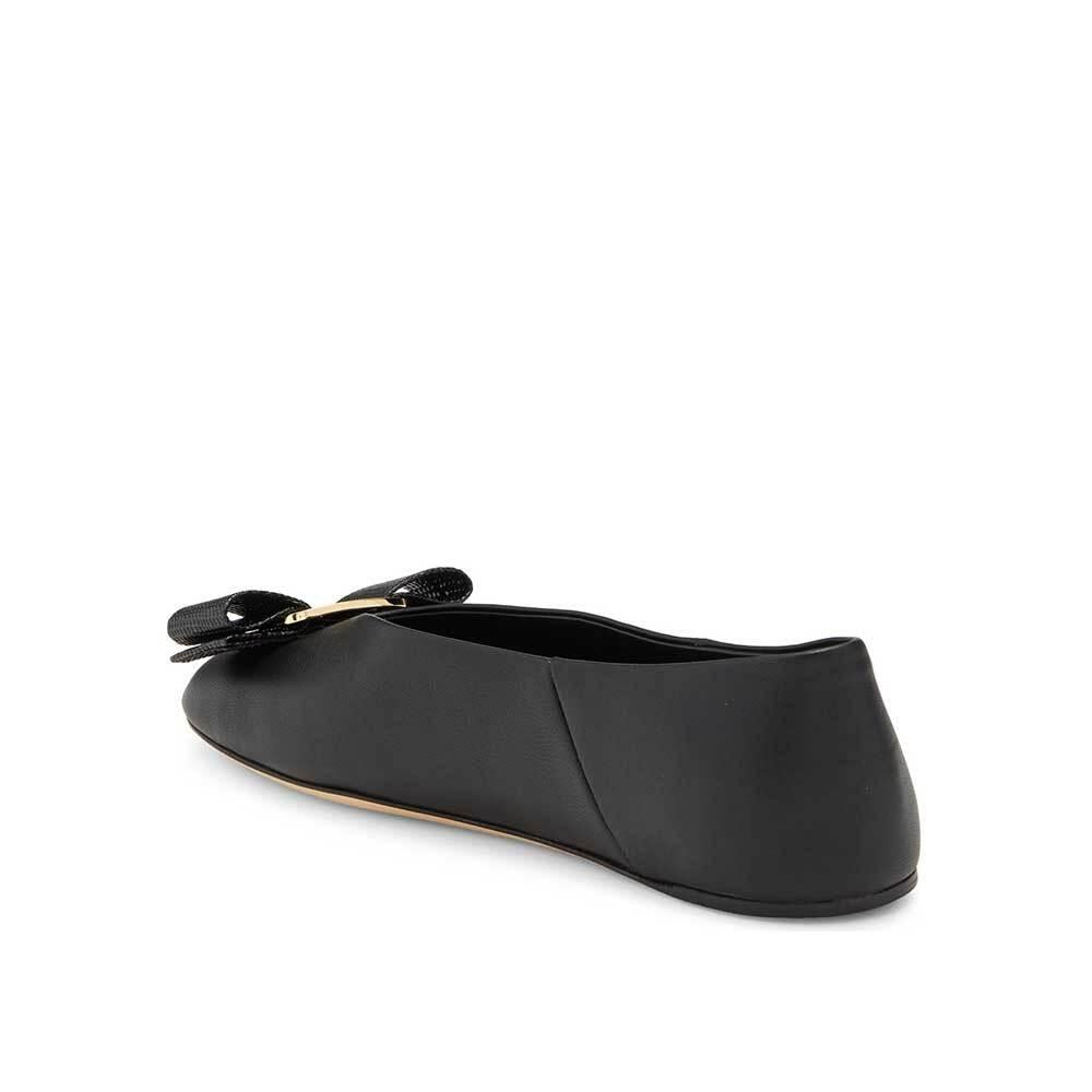 Ferragamo Vara Bow Flat Shoes for Women 01K221 782883