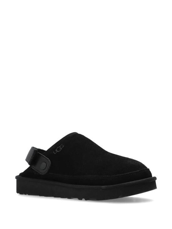 Ugg Shearling Lined Slide Sandals for Women 1166915 BLACK DOM