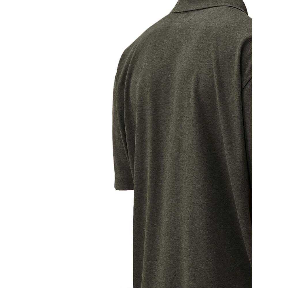 CP Company Men’s Cotton Polo Shirt Gray