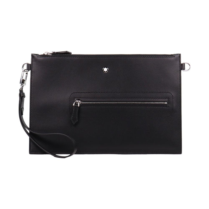 Montblanc Meisterstück Selection Soft Leather Clutch Bag Black