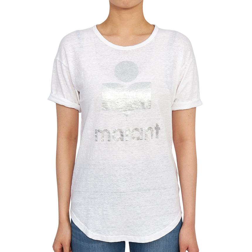 Isabel Marant Women's Short Sleeve T-Shirt TS0004FA A1N10E 20WH