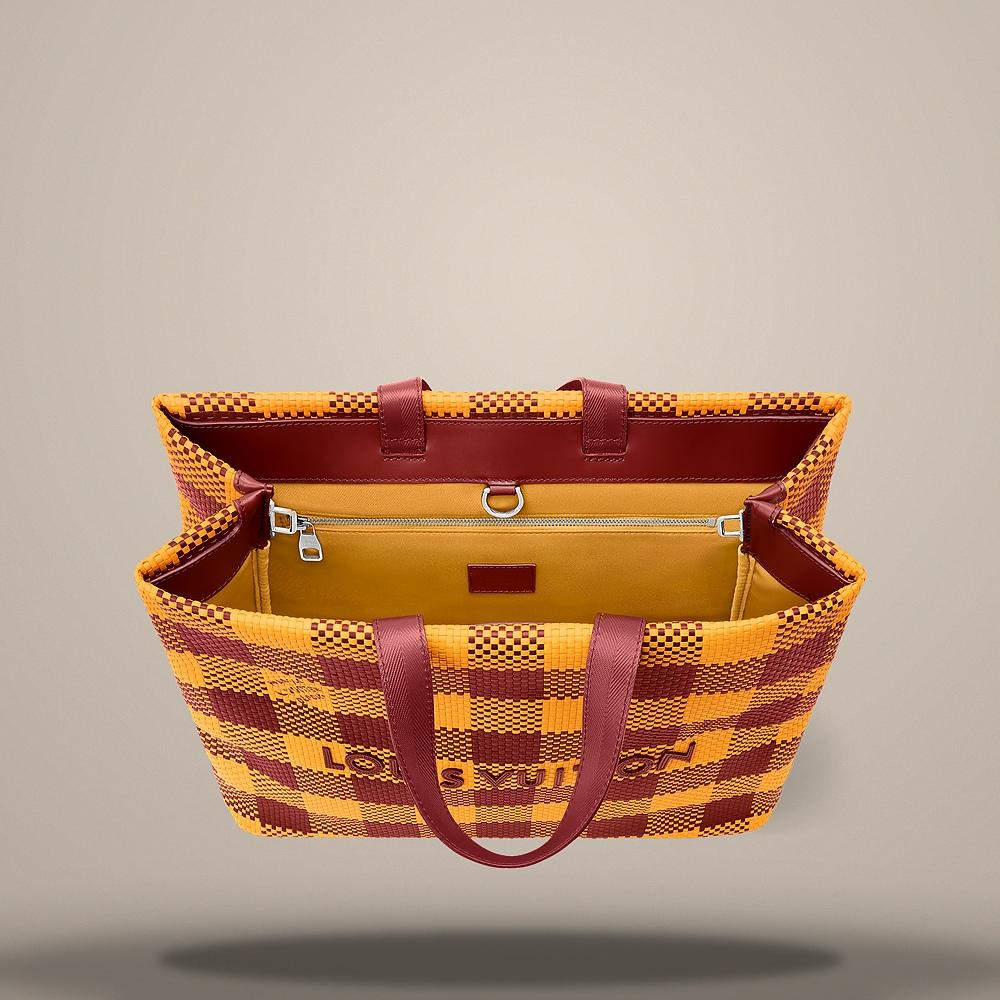Louis Vuitton Mustard Yellow Shopper Tote MM Men's Tote Bag N40880