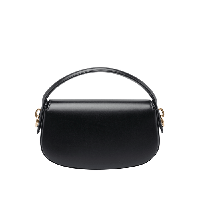Saint Laurent Half Moon Top Handle Shoulder Bag 837382 0SX0W 1000