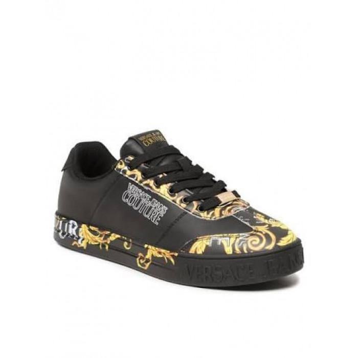 Versace Men's Low Top Court Sneakers 74YA3SK6 ZP264 G89