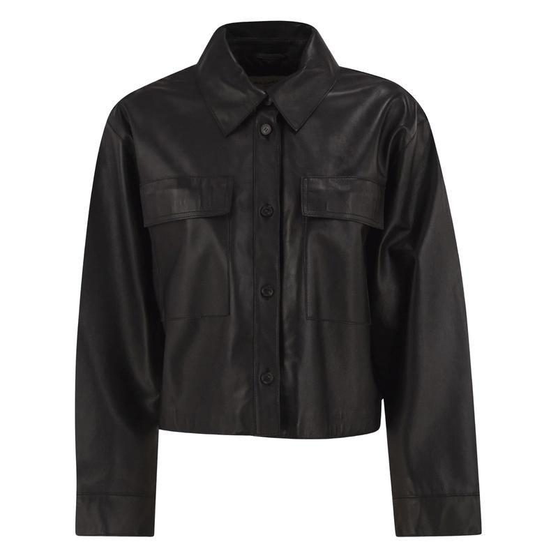 Max Mara Piobra Women’s Leather Jacket