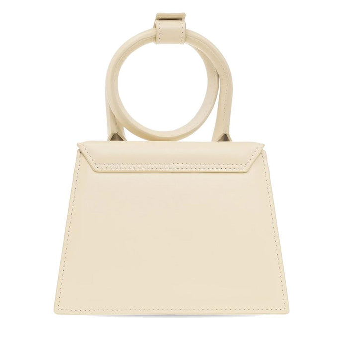 JACQUEMUS Gold Logo Le Chiquito Mini Crossbody Bag