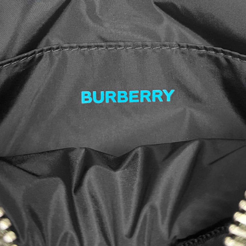 BURBERRY Check Pattern Crossbody Shoulder Hip Bag 81203651 SNUG