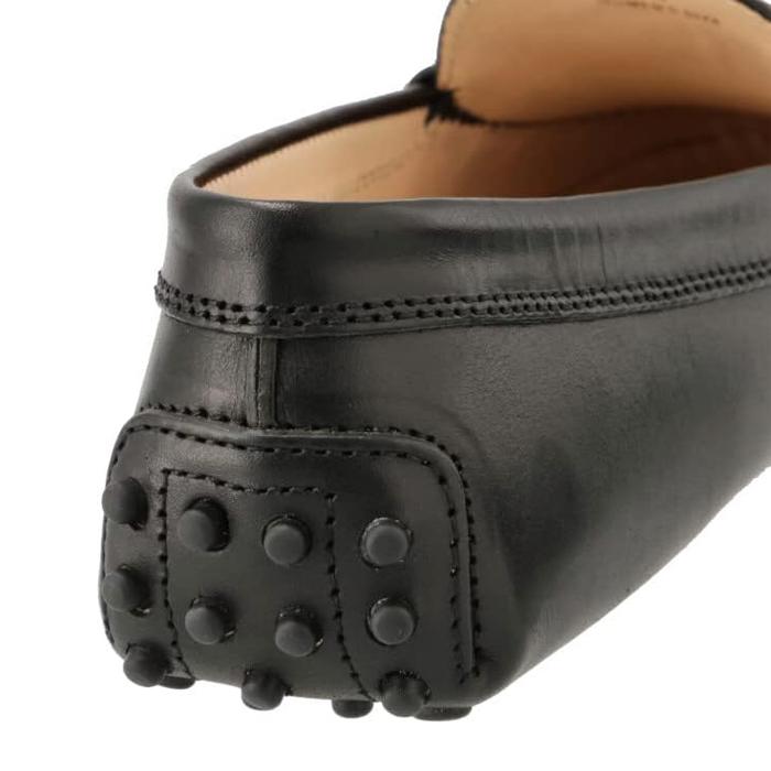 Tods Gommino Kate Leather Driving Loafers Black Women’s