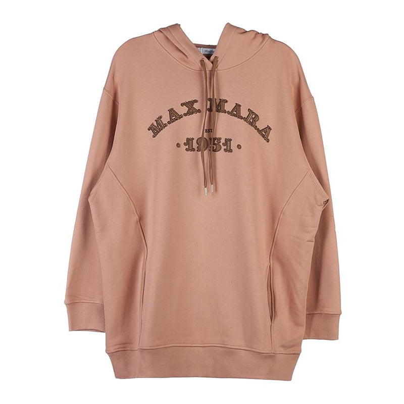 Max Mara Adito Cotton Hoodie for Women White