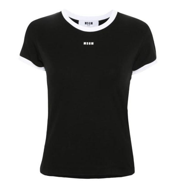 MSGM Contrast Edge T-Shirt 3841 MDM84C 257140