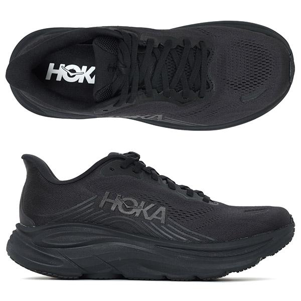 HOKA Black Clifton 11 Low-Top Sneakers for Men 1176572 BBLC