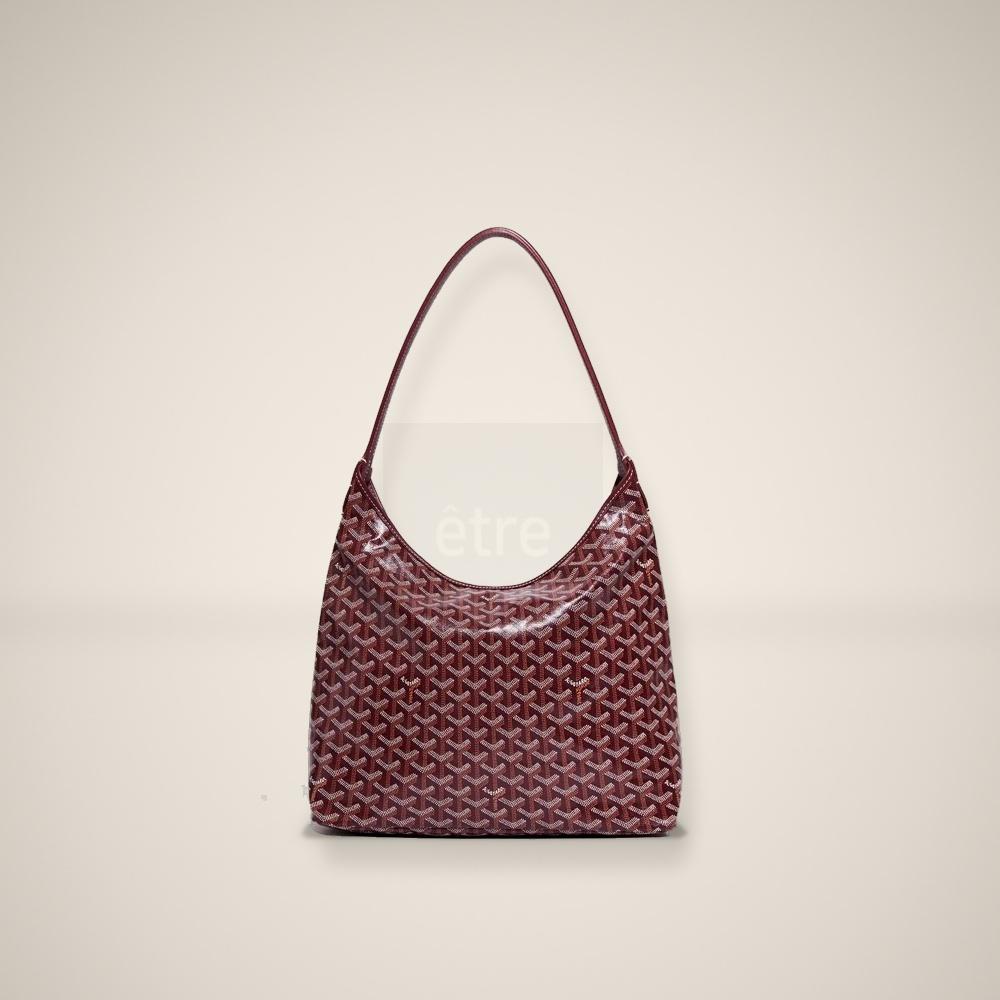 GOYARD Boheme Burgundy Leather Tote Bag for Women BOHEME PMLTY 33CL33P