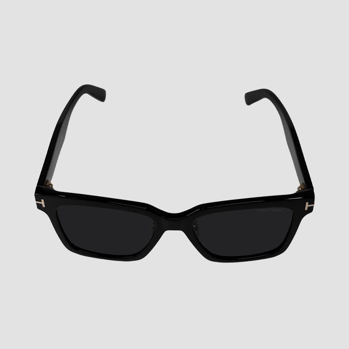 TOM FORD Asian Fit Square Acetate Sunglasses TF1160K 01A