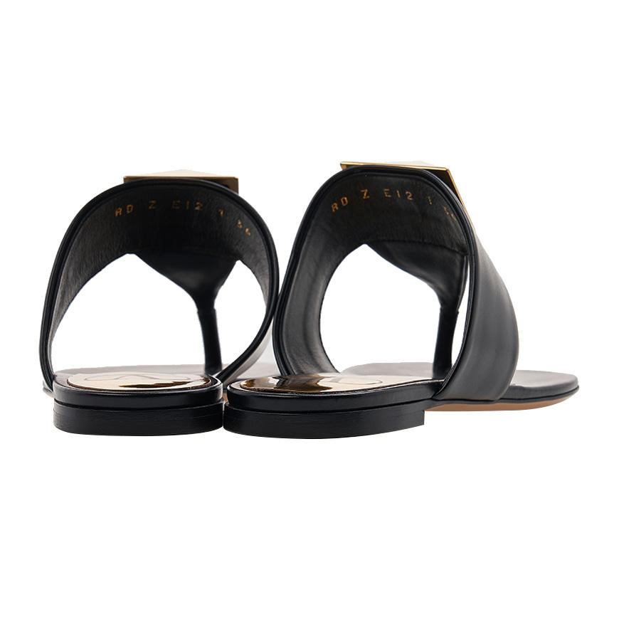 VALENTINO V Logo Flip Flop Sandals for Women 4W2S0EI2 CYI 0NO