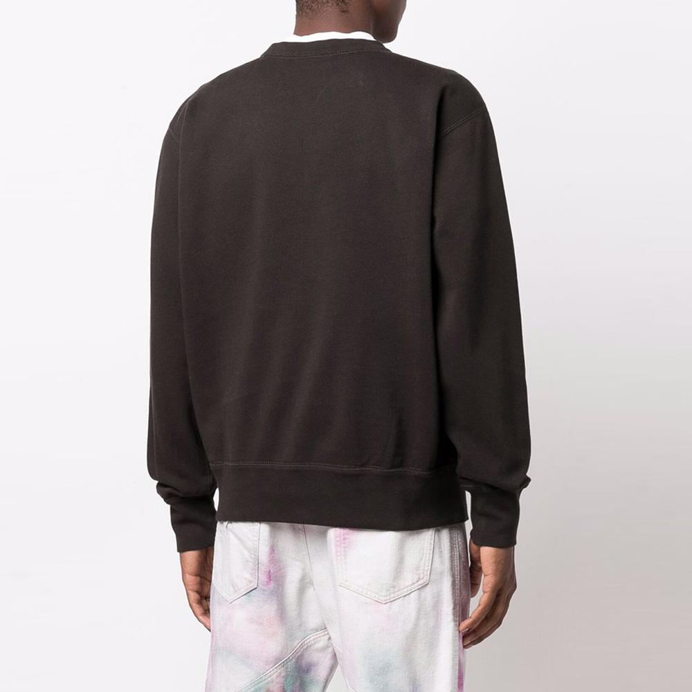 Isabel Marant Fleece Lined MIKE Crewneck Sweatshirt 00M003H 02FK