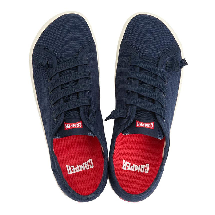 Camper Peu Rambla II Men’s Low-Top Sneakers Black Canvas