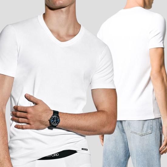 TOM FORD Short Sleeve T-Shirt for Men T4M091040100 DOM