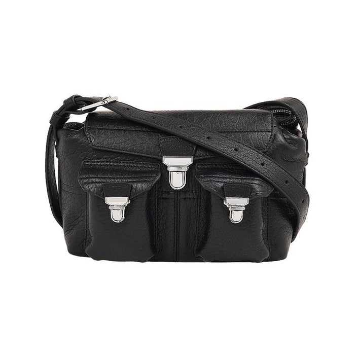 Lemaire Unisex Mini Soft Gear Bag Black Crossbody