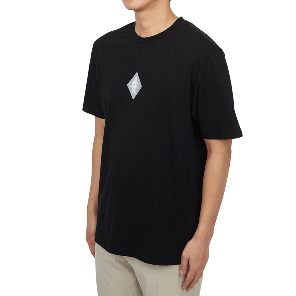 CP Company Graphic Black Short Sleeve T-Shirt 18CMTS144A