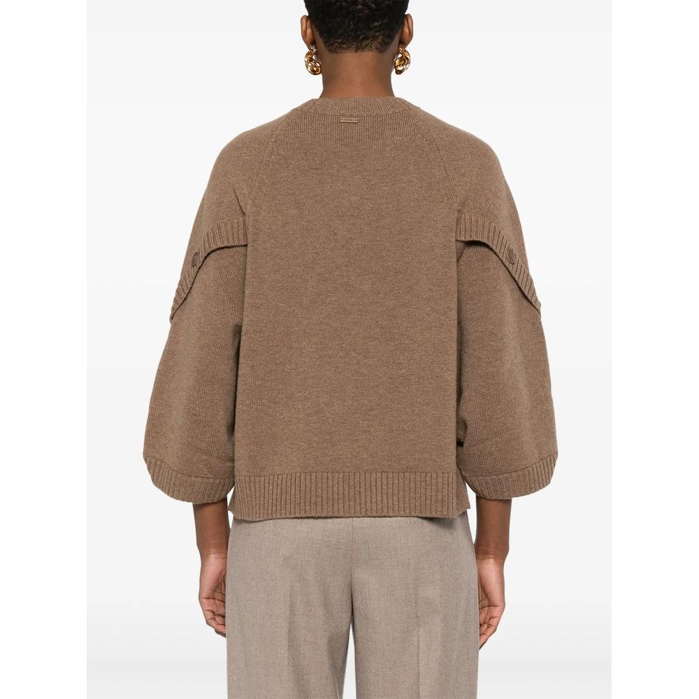 Max Mara Wool Cashmere Women’s Crewneck Knit Sweater