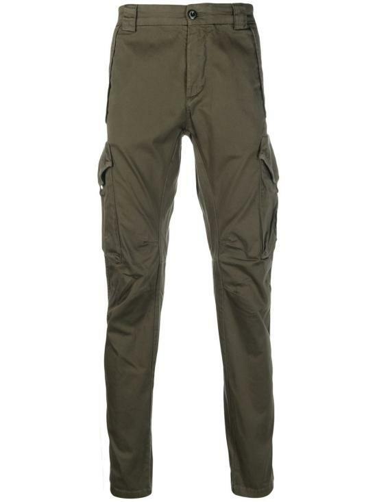 CP Company Stretch Sateen Utility Cargo Pants with Lens Detailing