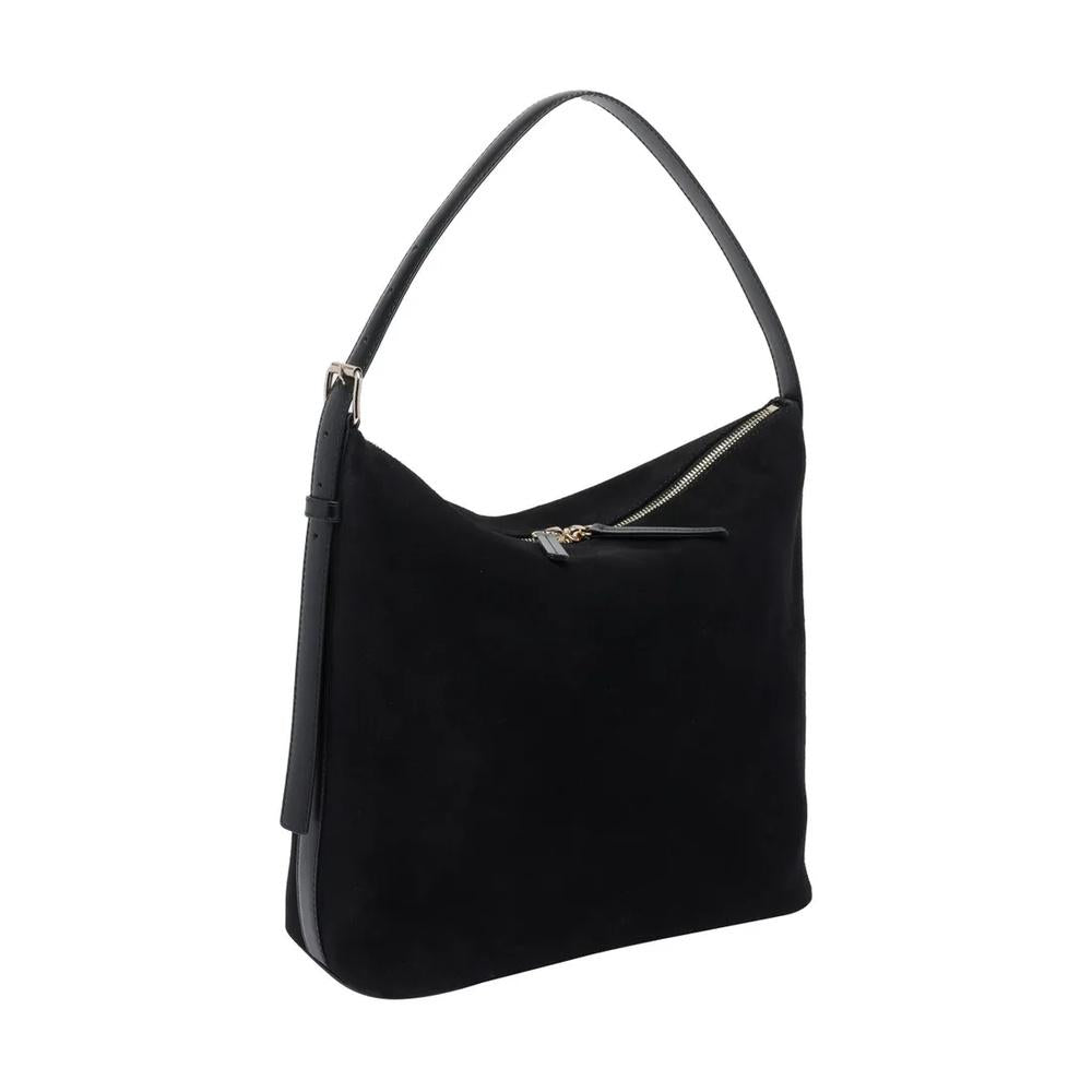 A.P.C. Vera Leather Shoulder Bag Black