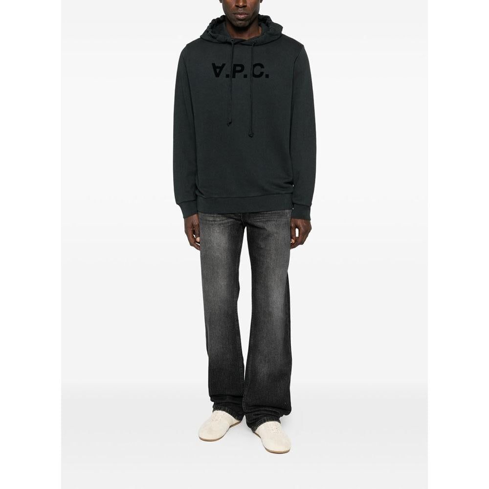 A.P.C. VPC Logo Black Men’s Hoodie COHMC M27908 TZE