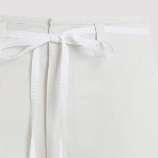 Lemaire Straight Classic Pants White PA1098LF1253001