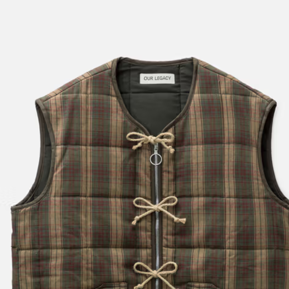 OUR LEGACY Padded Liner Vest
