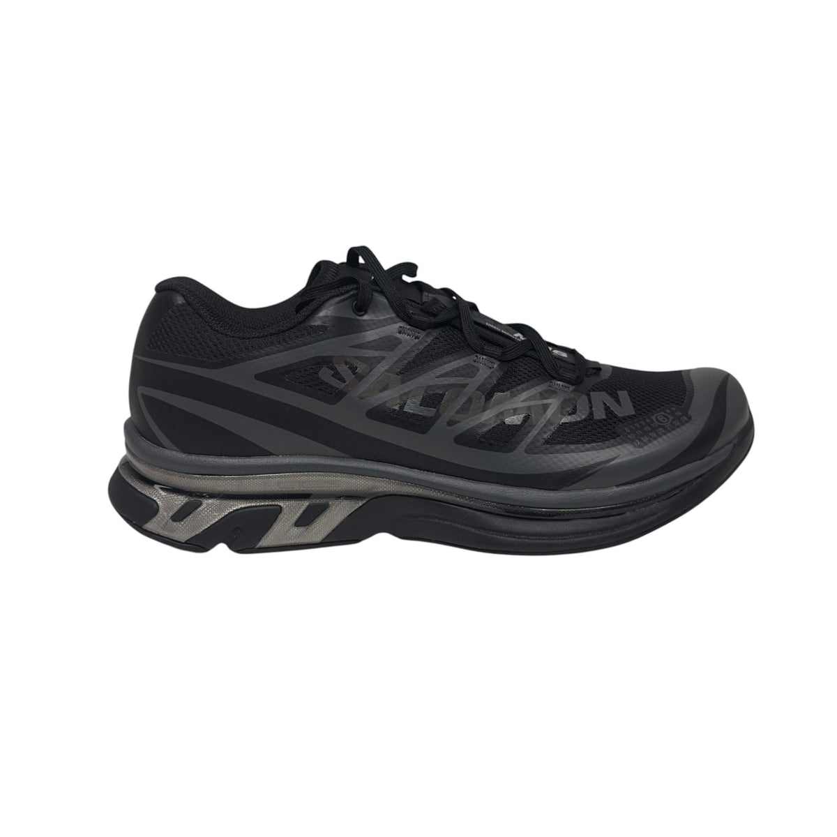 SALOMON x MM6 Maison Margiela XT Black Low-Top Sneakers