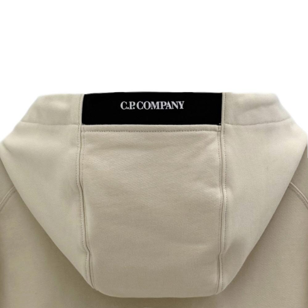 CP Company Diagonal Raised Fleece Lens Patch Hoodie