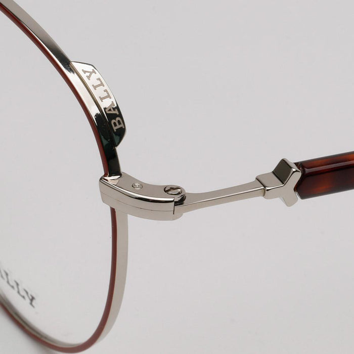BALLY Lightweight Round Metal Unisex Eyeglasses Frames BY5046H 071