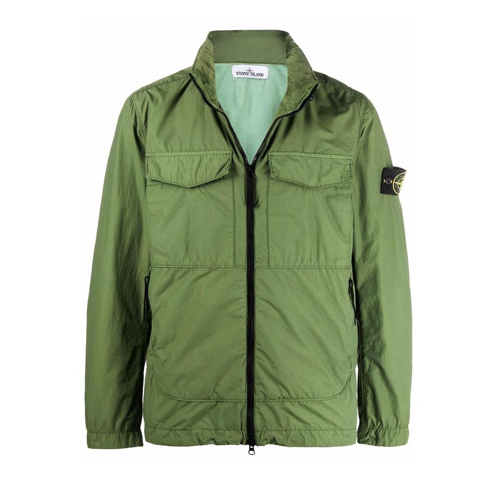 STONE ISLAND Naslan Light Watro Hooded Jacket Khaki 761540532 V0058