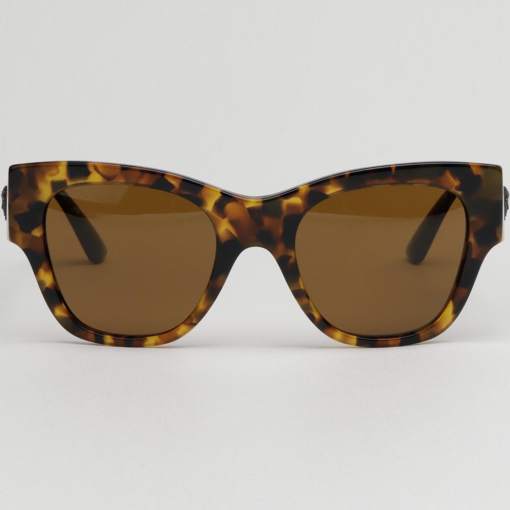 Versace Black Acetate Medusa Oversized Unisex Sunglasses