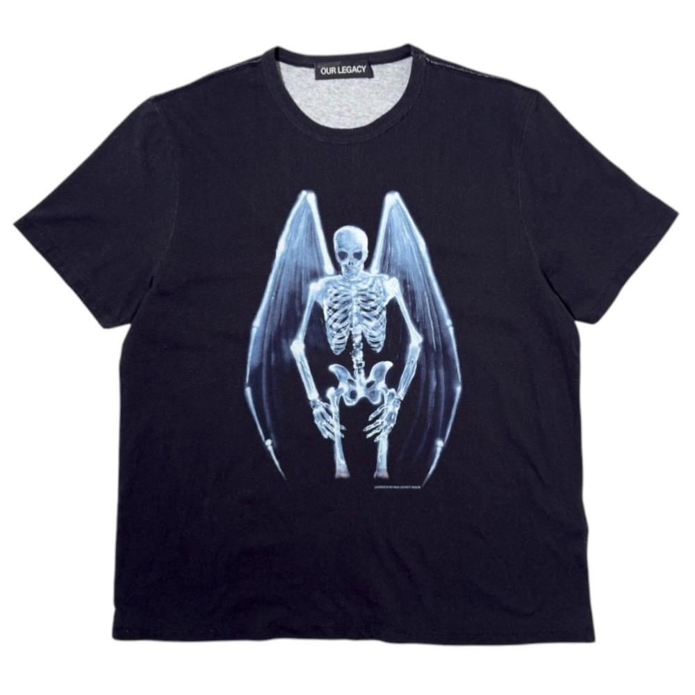 OUR LEGACY Fallen Angel New Box T-Shirt Black