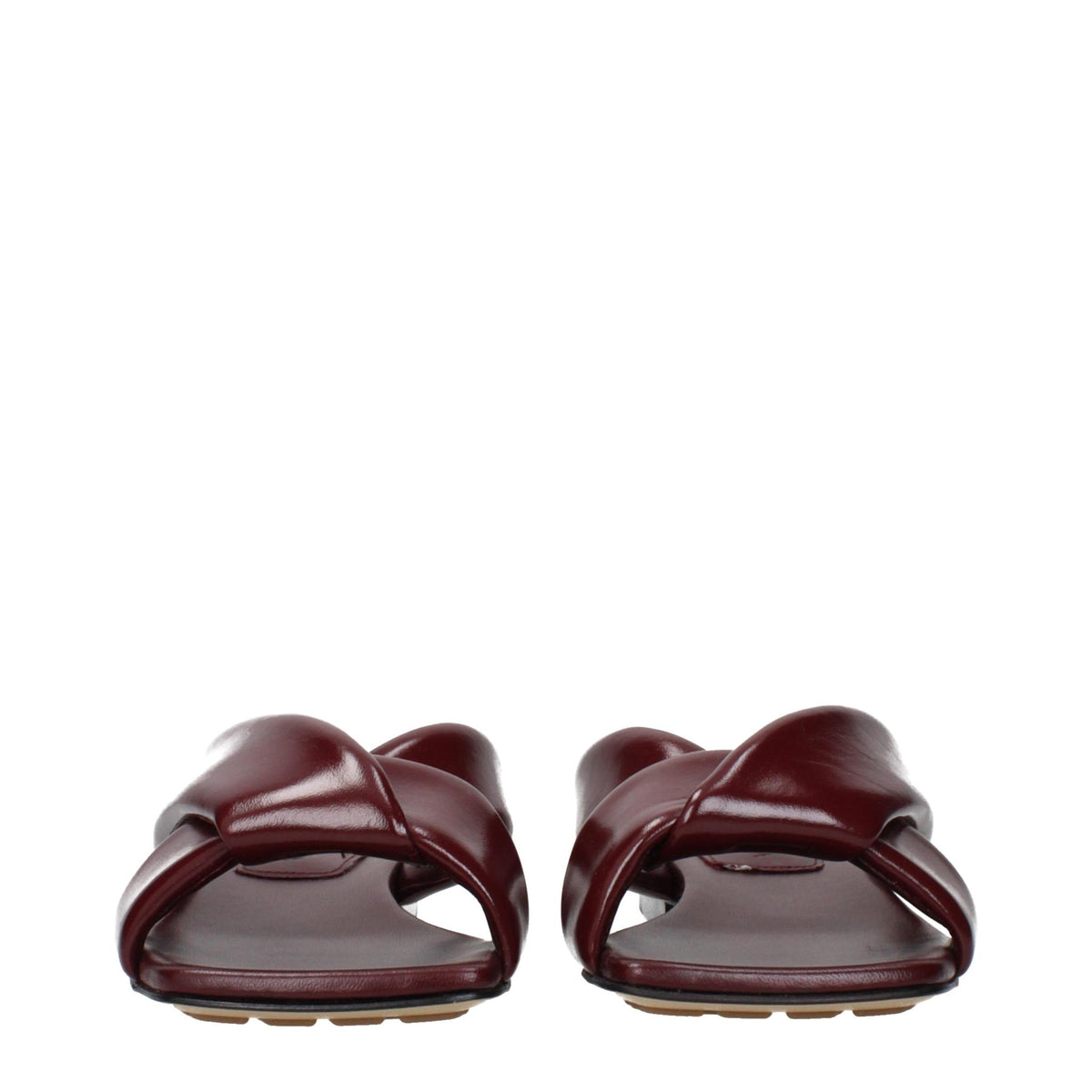 Bottega Veneta Leather Slippers Women’s Black Slide Sandals