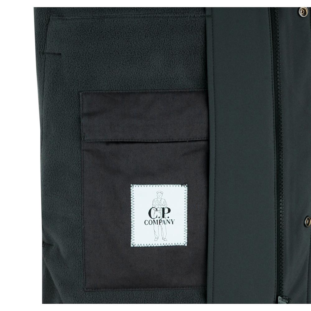CP Company Shell Fleece Lined Long Coat 17CMOW008A 006097A 995