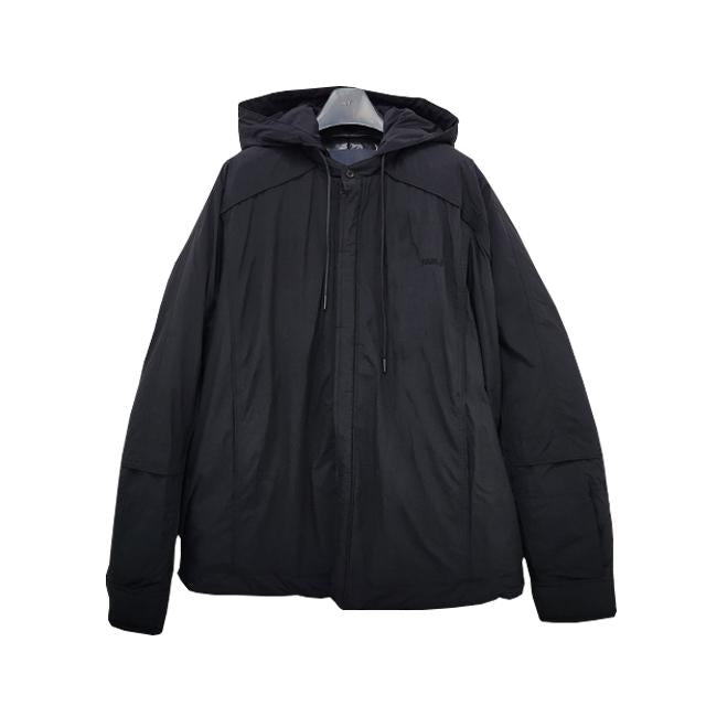 Juun.J Goose Down Hooded Coach Shirt Jacket JC3X64P515